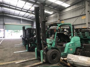 Xe nâng dầu Mitsubishi 4.5 tấn cũ| Xe nâng Nhật Bãi| Đã qua sử dụng, Giá siêu rẻ