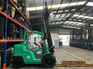 Xe nâng dầu Mitsubishi 4 tấn | Nhập khẩu chính hãng | Model: FD40NT