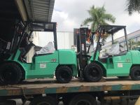 Bàn giao xe nâng dầu 3 tấn Mitsubishi Clasidia tại Kiên Giang