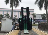 Bàn giao xe nâng dầu 2,5 tấn Mitsubishi tại Hà Nam