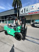 Bàn giao xe nâng dầu Mitsubishi 3 tấn cho khách hàng tại Quảng Ninh